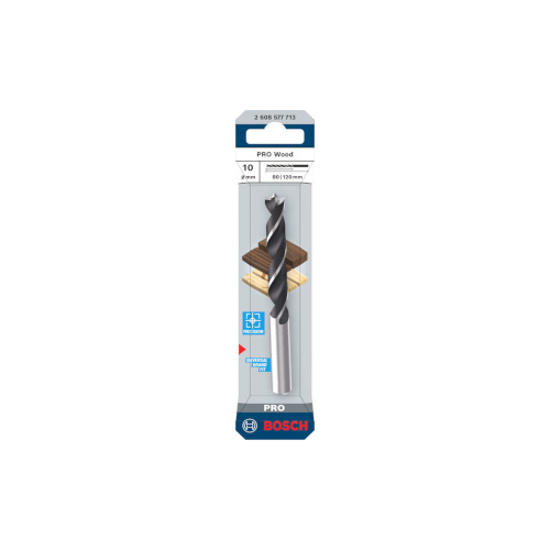 Bosch PRO Wood-träspiralborrr, 10 x 80 x 120 mm