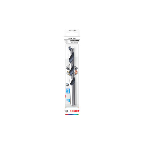 Bosch Metal HSS spiralborr, 12 x 101 x 151 mm, CYL-skaft