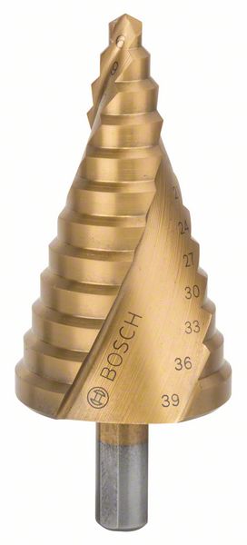 Stegborr Bosch HSS-TiN 6- ø39 mm 93.5 mm, 1 st