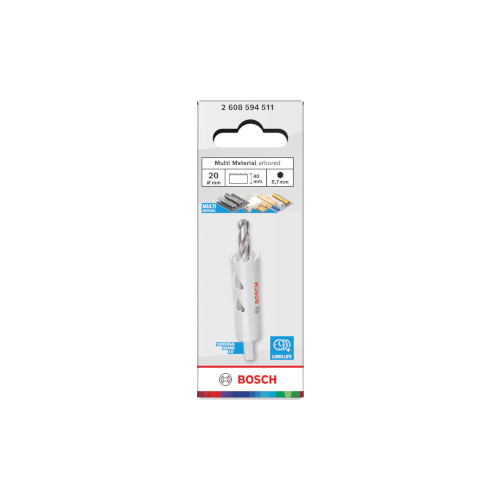 Bosch Hålsåg för Multi Material, 20 x 40 mm
