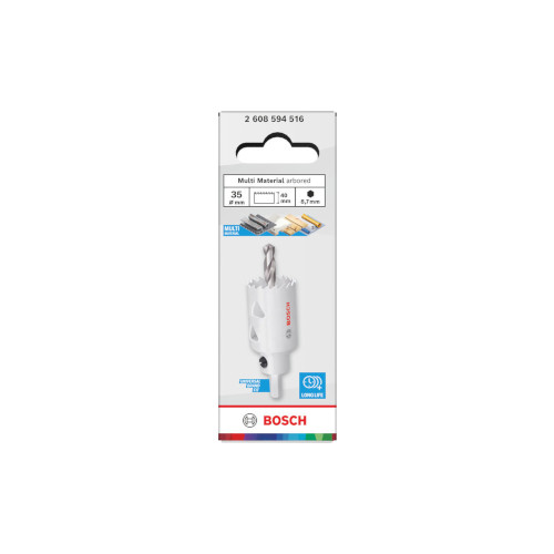 Bosch Hålsåg för Multi Material, 35 x 40 mm