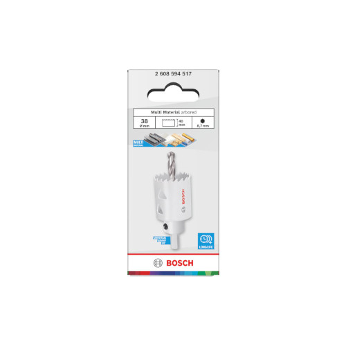 Bosch Hålsåg för Multi Material, 38 x 40 mm