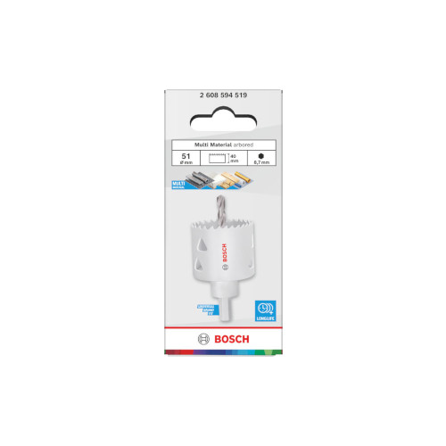 Bosch Hålsåg för Multi Material, 51 x 40 mm