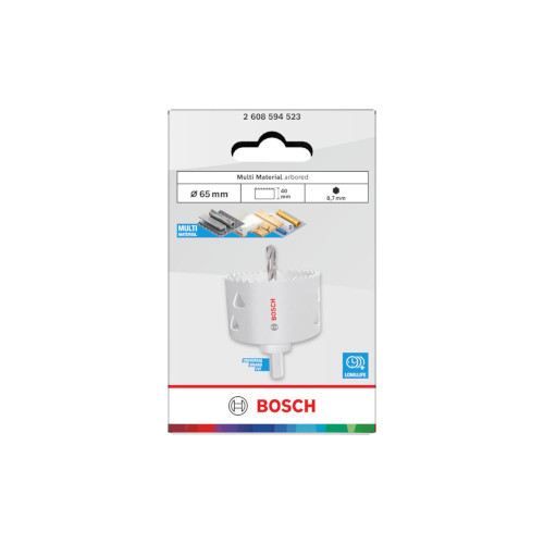 Bosch Hålsåg för Multi Material, 65 x 40 mm
