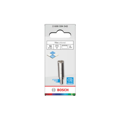 Bosch Hålsåg för kakel och klinker, 18 x 40 mm