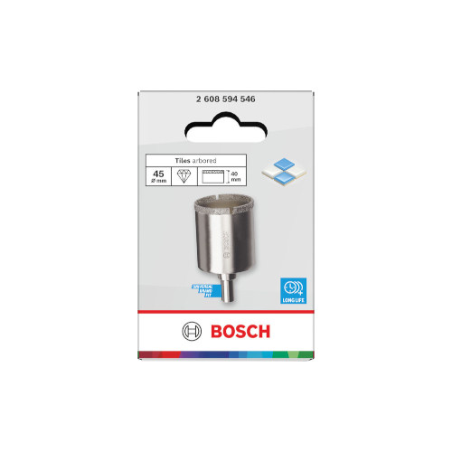 Bosch Hålsåg för kakel och klinker, 45 x 40 mm