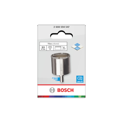 Bosch Hålsåg för kakel och klinker, 53 x 40 mm