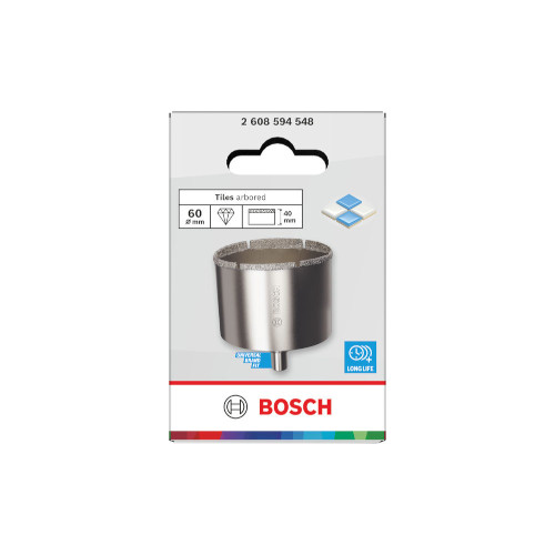 Bosch Hålsåg för kakel och klinker, 60 x 40 mm