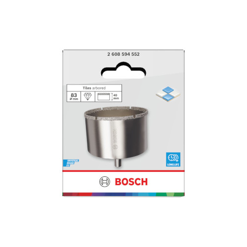 Bosch Hålsåg för kakel och klinker, 83 x 40 mm