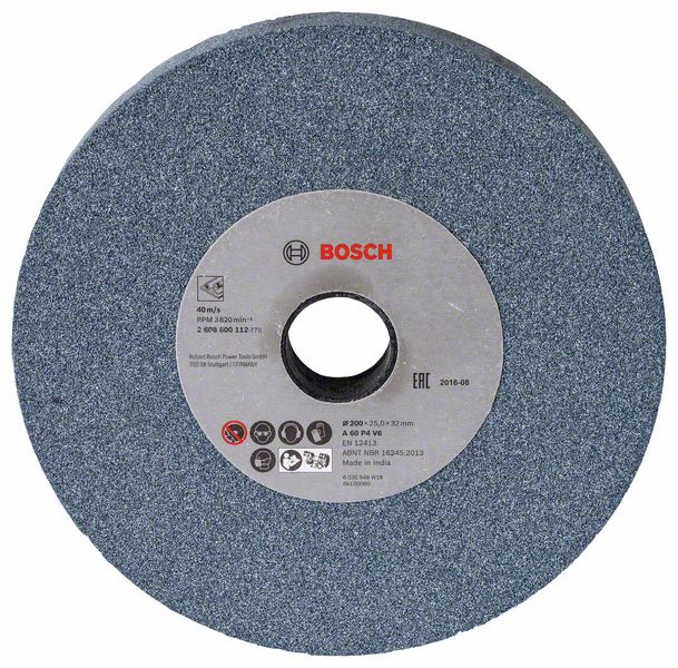 Bosch PRO Metal-sliphjul, 200 x 25 x 32 mm, G60