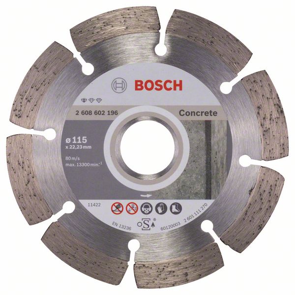 Bosch Concrete diamantkapskiva, 115 x 16/22,23 x 10 mm