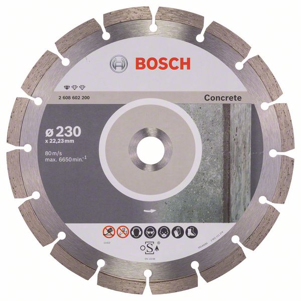 Bosch Concrete diamantkapskiva, 230 x 16/22,23 x 10 mm