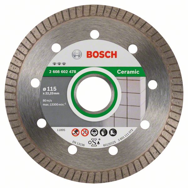Bosch PRO Ceramic-diamantskiva, 115 x 22,23 mm