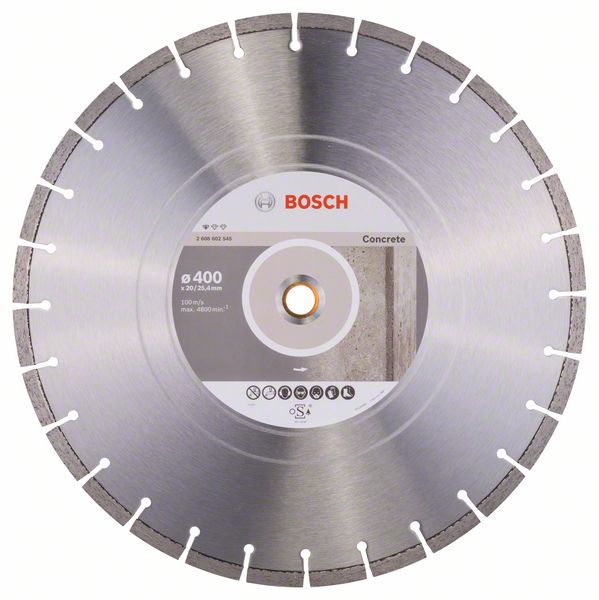 Bosch Concrete diamantkapskiva, 400 x 20/25,4 x 10 mm