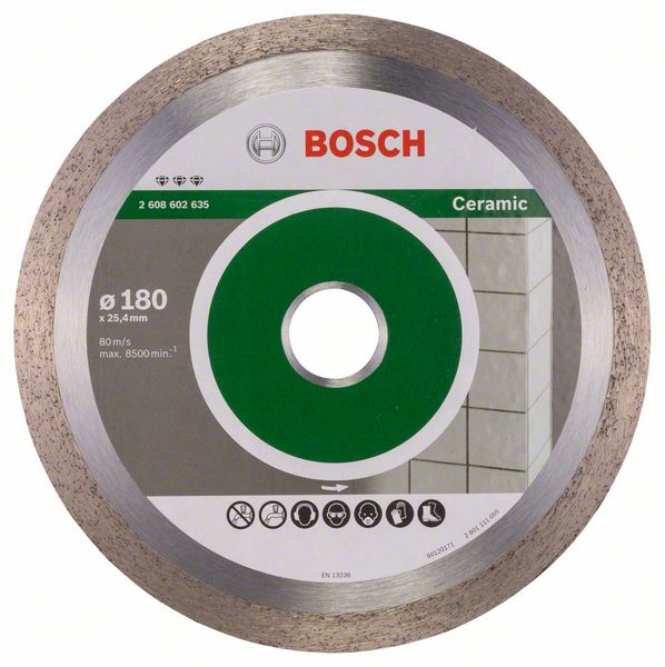 Bosch PRO Ceramic-diamantskiva, 180 x 25,4 mm