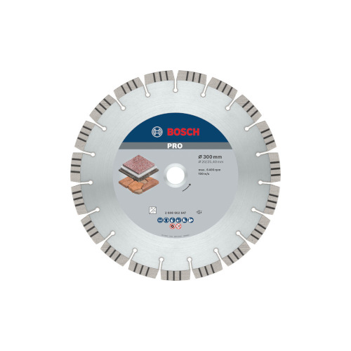 Bosch PRO Stone-diamantskiva, 300 x 20/25,4 mm