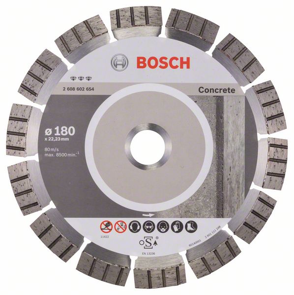 Bosch PRO Concrete-diamantskiva, 180 x 22,23 mm