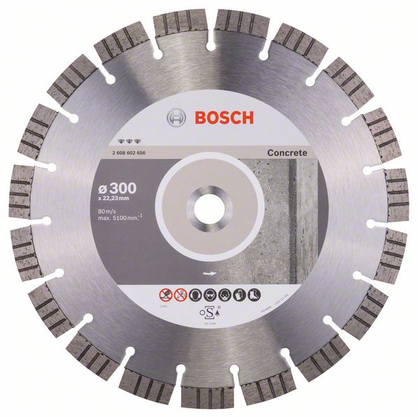 Bosch PRO Concrete-diamantskiva, 300 x 22,23 mm