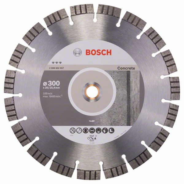 Bosch PRO Concrete-diamantskiva, 300 x 20/25,4 mm