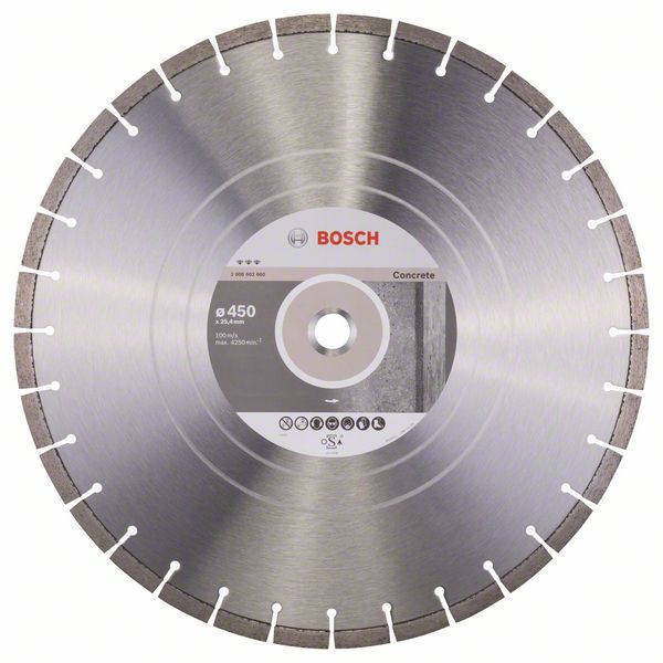 Bosch PRO Concrete-diamantskiva, 450 x 25,4 mm