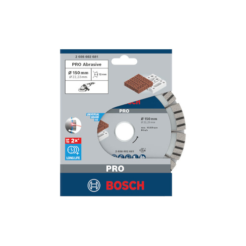 Bosch PRO Abrasive-diamantskiva, 125 x 22,23 mm