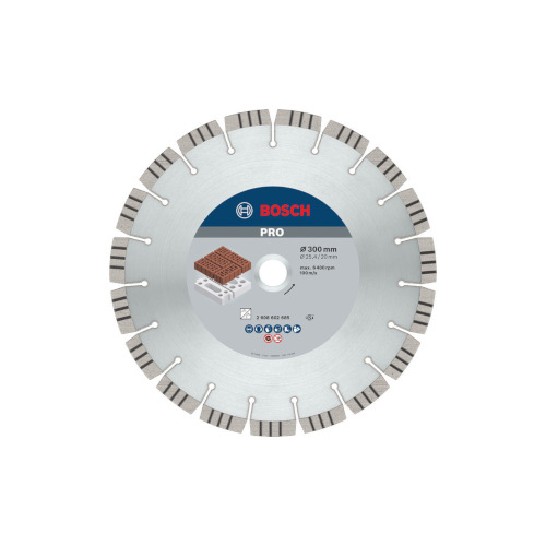 Bosch PRO Abrasive-diamantskiva, 300 x 20/25,4 mm
