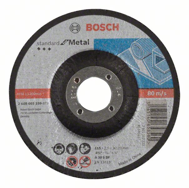 Bosch PRO Metal kapskiva, 115 x 2,5 x 22,23 mm