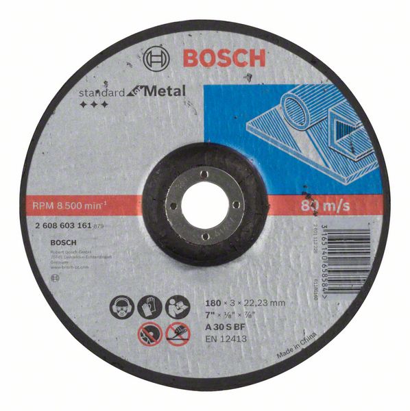 Bosch PRO Metal kapskiva, 180 x 3 x 22,23 mm