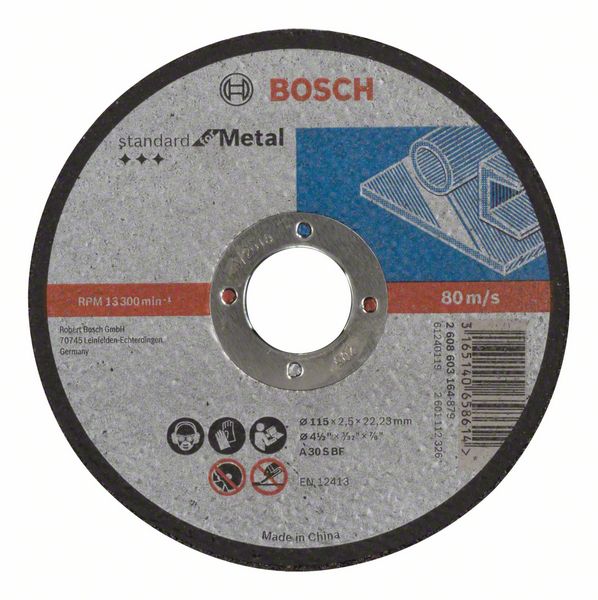 Bosch PRO Metal kapskiva, 115 x 2,5 x 22,23 mm