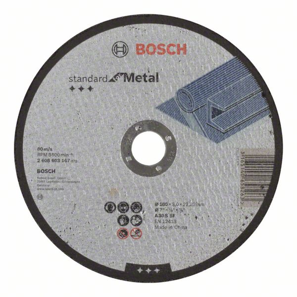 Bosch PRO Metal kapskiva, 180 x 3 x 22,23 mm
