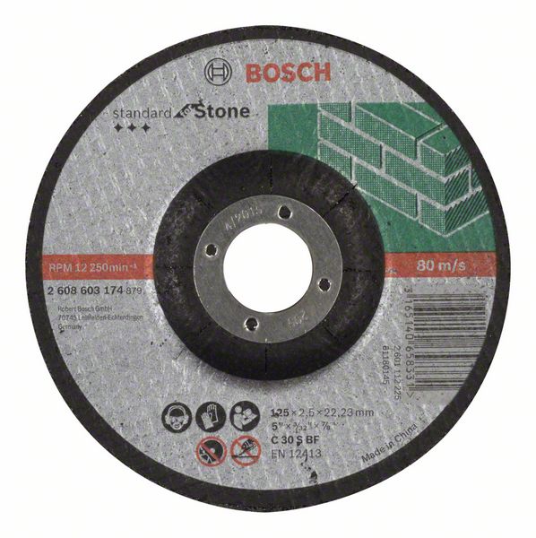 Bosch PRO Stone-kapskiva, 125 x 2,5 x 22,23 mm