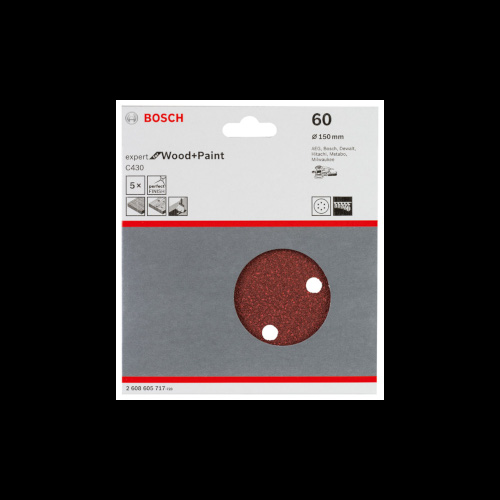 Bosch Slippapper C430, 5-pack