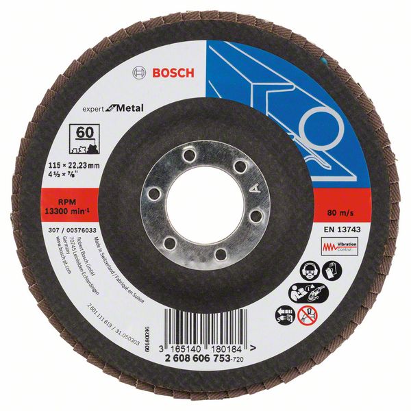 Bosch Lamellsslipskiva X551, Expert for Metal