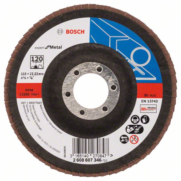 Bosch Lamellsslipskiva X551, Expert for Metal