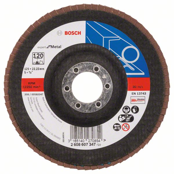 Bosch Lamellsslipskiva X551, Expert for Metal