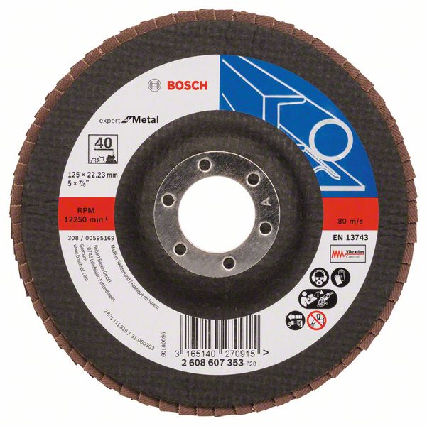 Bosch Lamellsslipskiva X551, Expert for Metal