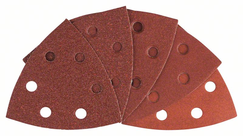Bosch PRO F460-slipark, 93 x 93 mm, G60, G80, G120, G180, G240, 10 st