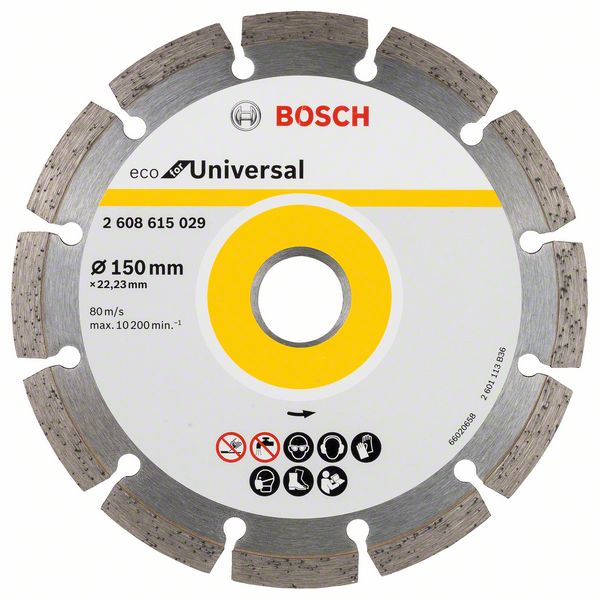 Bosch Multi Material diamantkapskiva, 150 x 16/22,23 x 7 mm