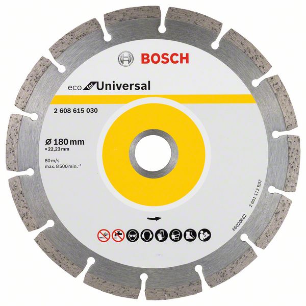 Bosch Multi Material diamantkapskiva, 180 x 16/22,23 x 7 mm