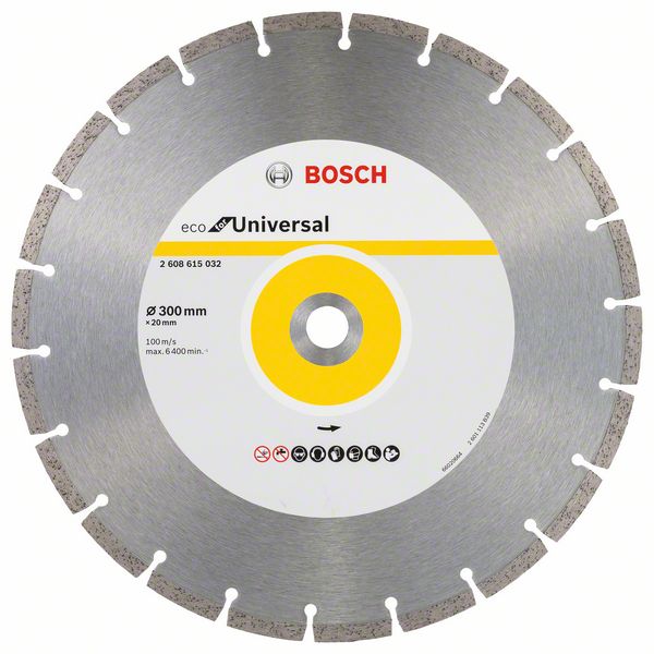 Bosch Multi Material diamantkapskiva, 300 x 20 x 7 mm