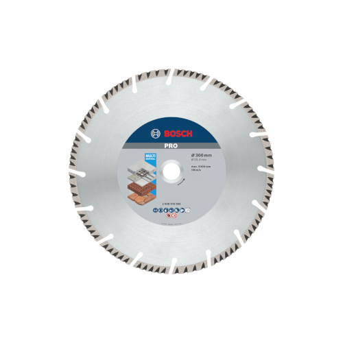 Bosch PRO Multi Material-diamantskiva, 300 x 25,4 mm