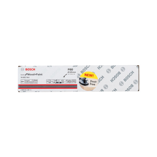 Slipnät Bosch M 480 225 mm, 25 st, korn G80