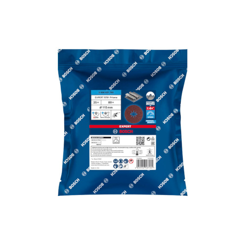Bosch EXPERT R781 Prisma Ceramic X-LOCK fiberrondell 115 mm, 22,23 mm, G 80