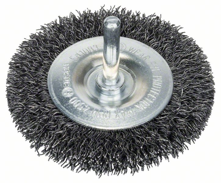 Bosch PRO Metal clean-stålborste, rakt skaft, 75x0,3 mm