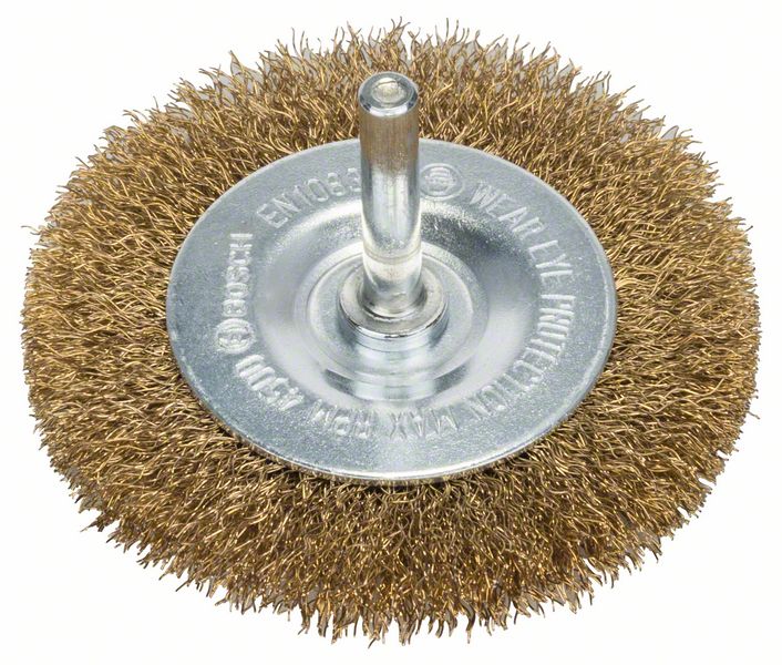 Bosch PRO Multi Material clean-stålborste, rakt skaft, 75 x 0,2 mm
