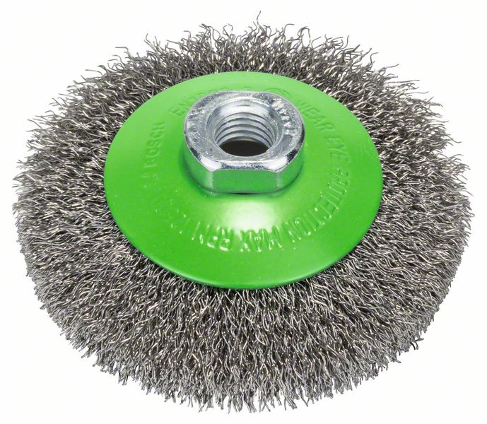 Bosch PRO Stainless Steel clean, fasad borste, 100 x 0,35 mm, gänga