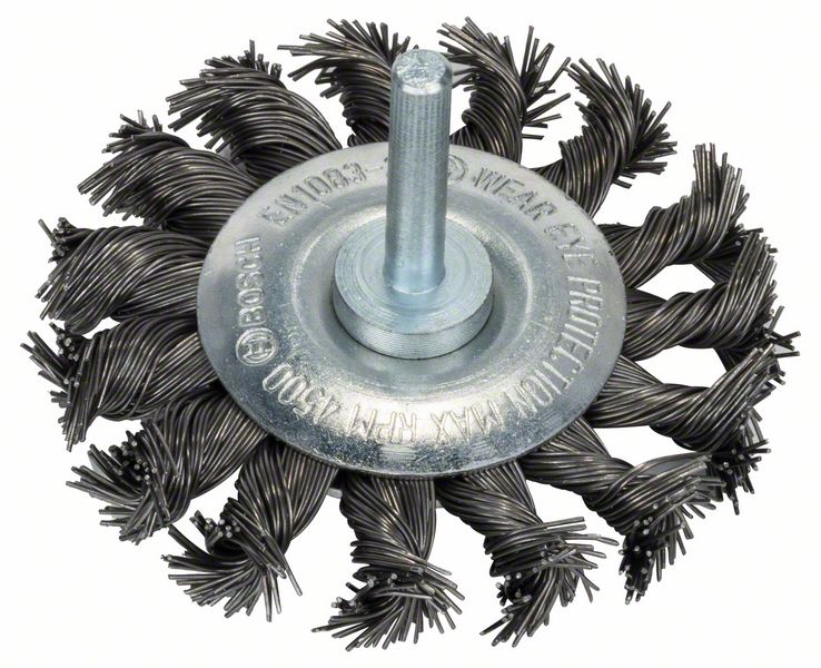 Bosch PRO Metal heavy-stålborste, rakt skaft, 75x0,5 mm