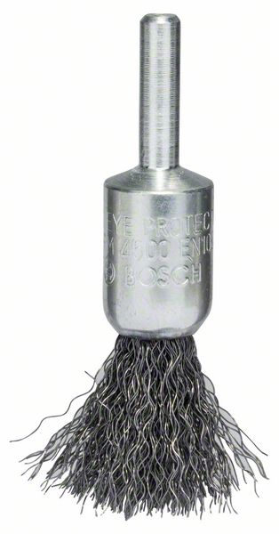 Bosch PRO Metal clean-ändborste, rakt skaft, 15x0,2 mm