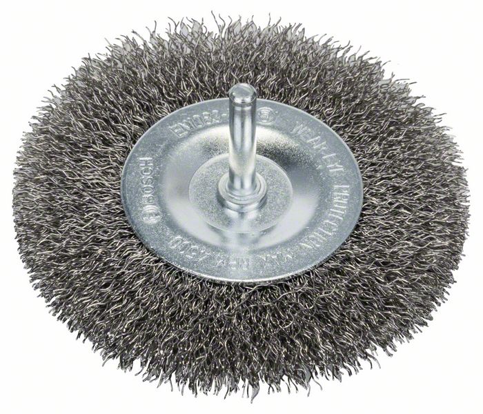 Bosch PRO Stainless Steel clean-stålborste, rakt skaft, 100x0,3 mm