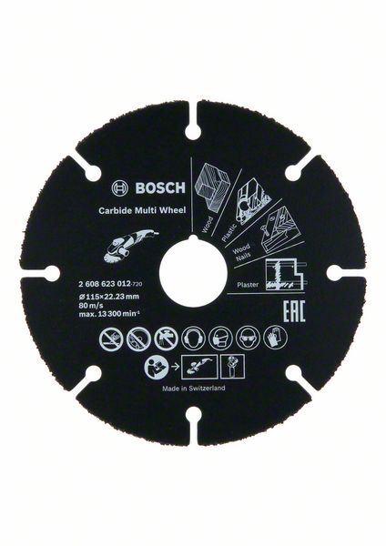 Kapskiva Bosch ø115 mm 1/22,23 mm